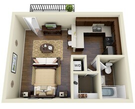 Studio 3210 3210 floor plan